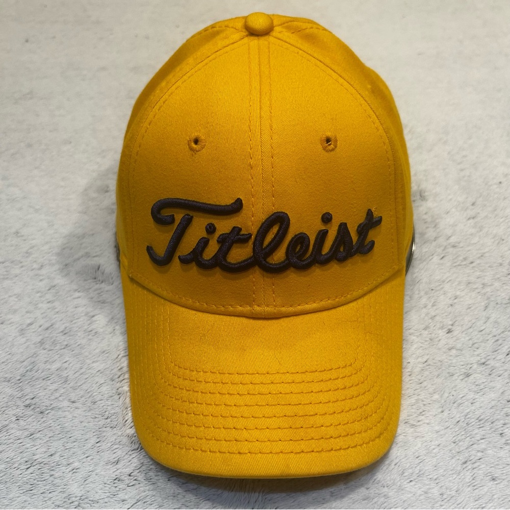 Titleist Mustard Yellow Cap